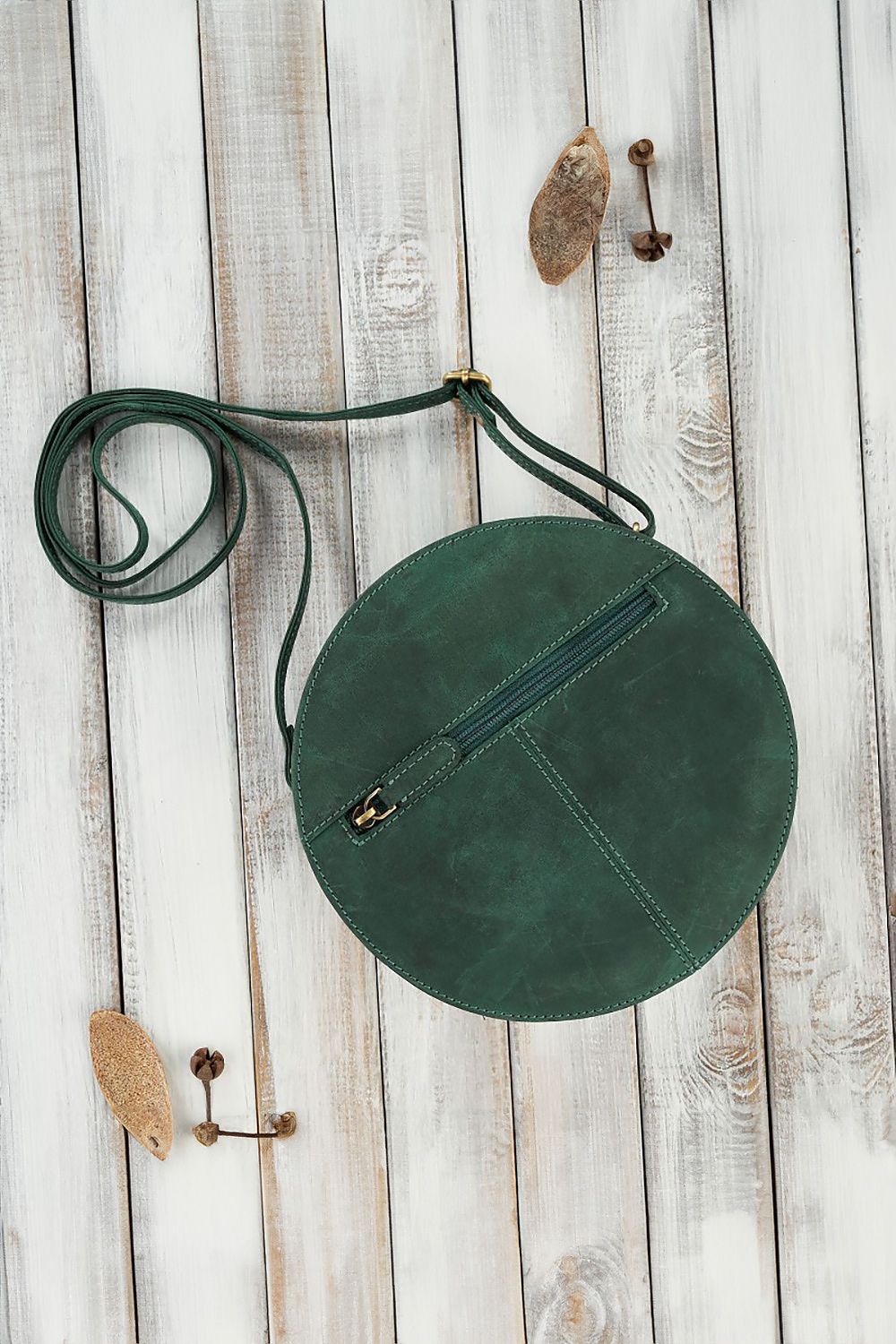 Handtas uit natuurlijke huid model 191527 Galanter