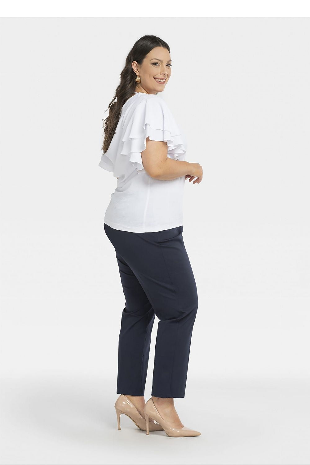 Plus size blouse model 198326 Karko