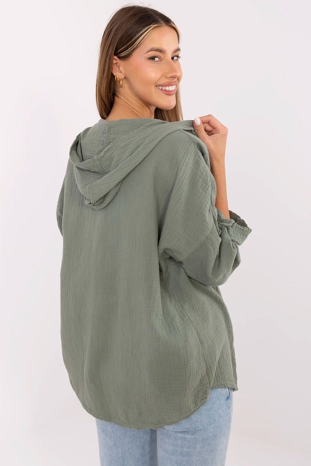 Damesoverhemd model 213252 Italy Moda