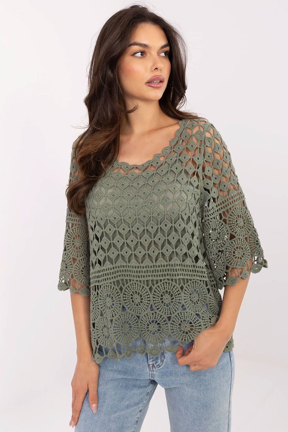 blouse model 213443 Italy Moda