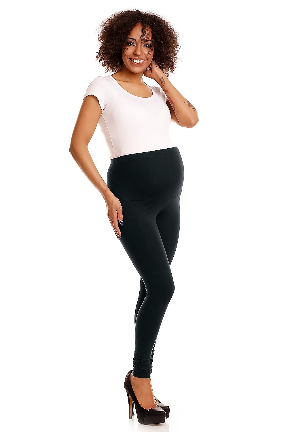 Zwangerschap leggings model 84440 PeeKaBoo