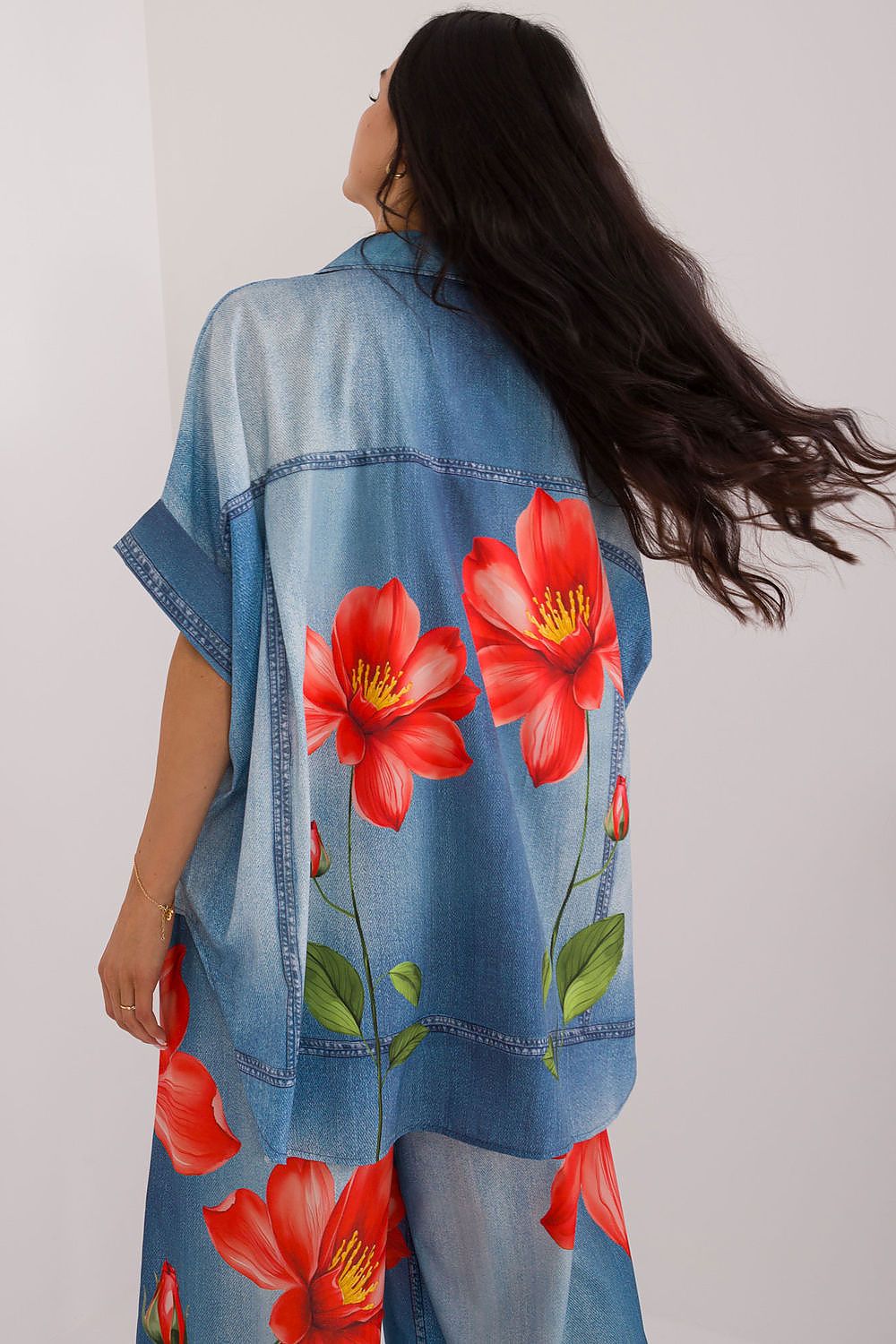  Overhemd met korte mouwen model 198386 Italy Moda 