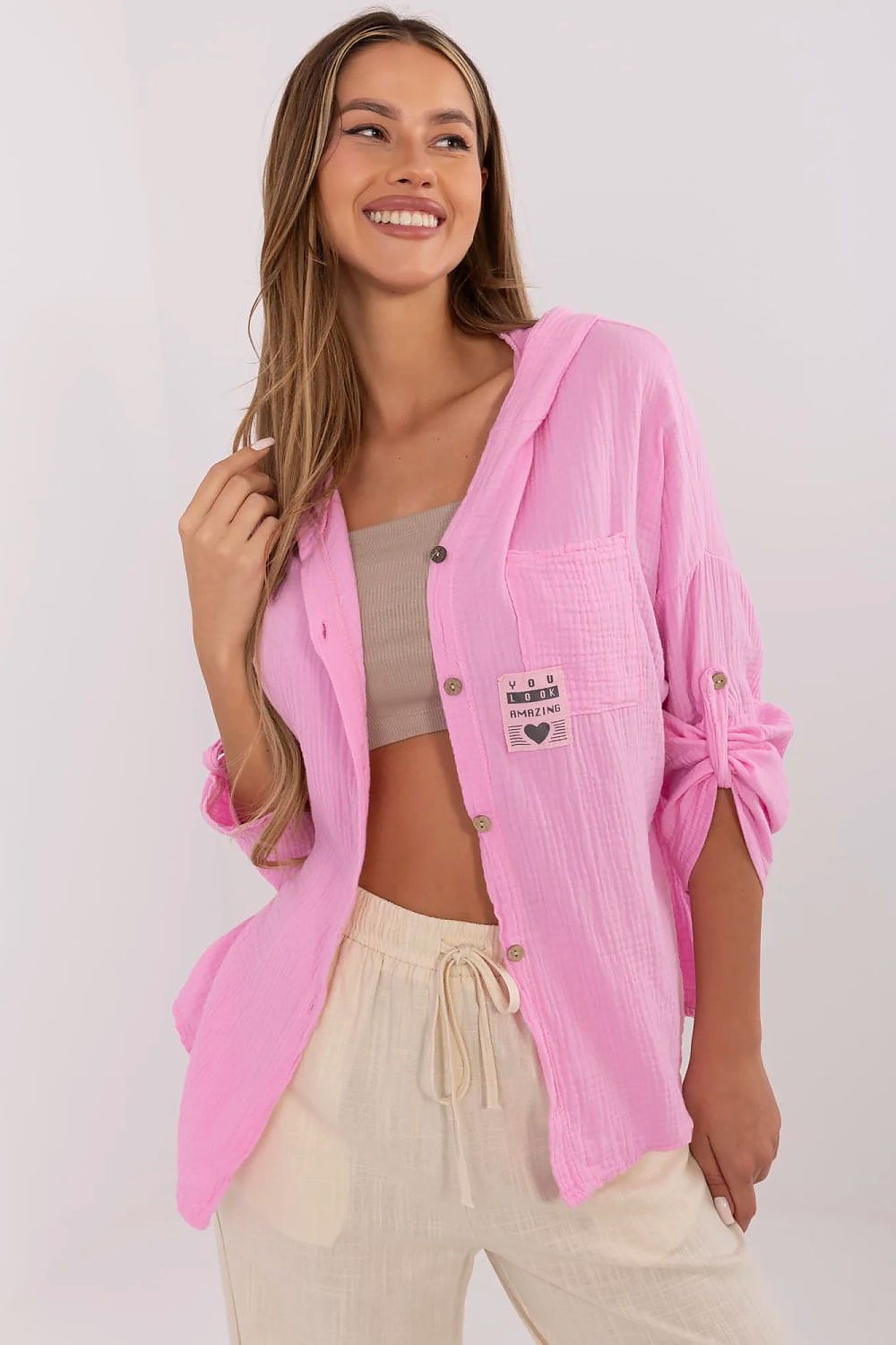  Damesoverhemd model 213249 Italy Moda 