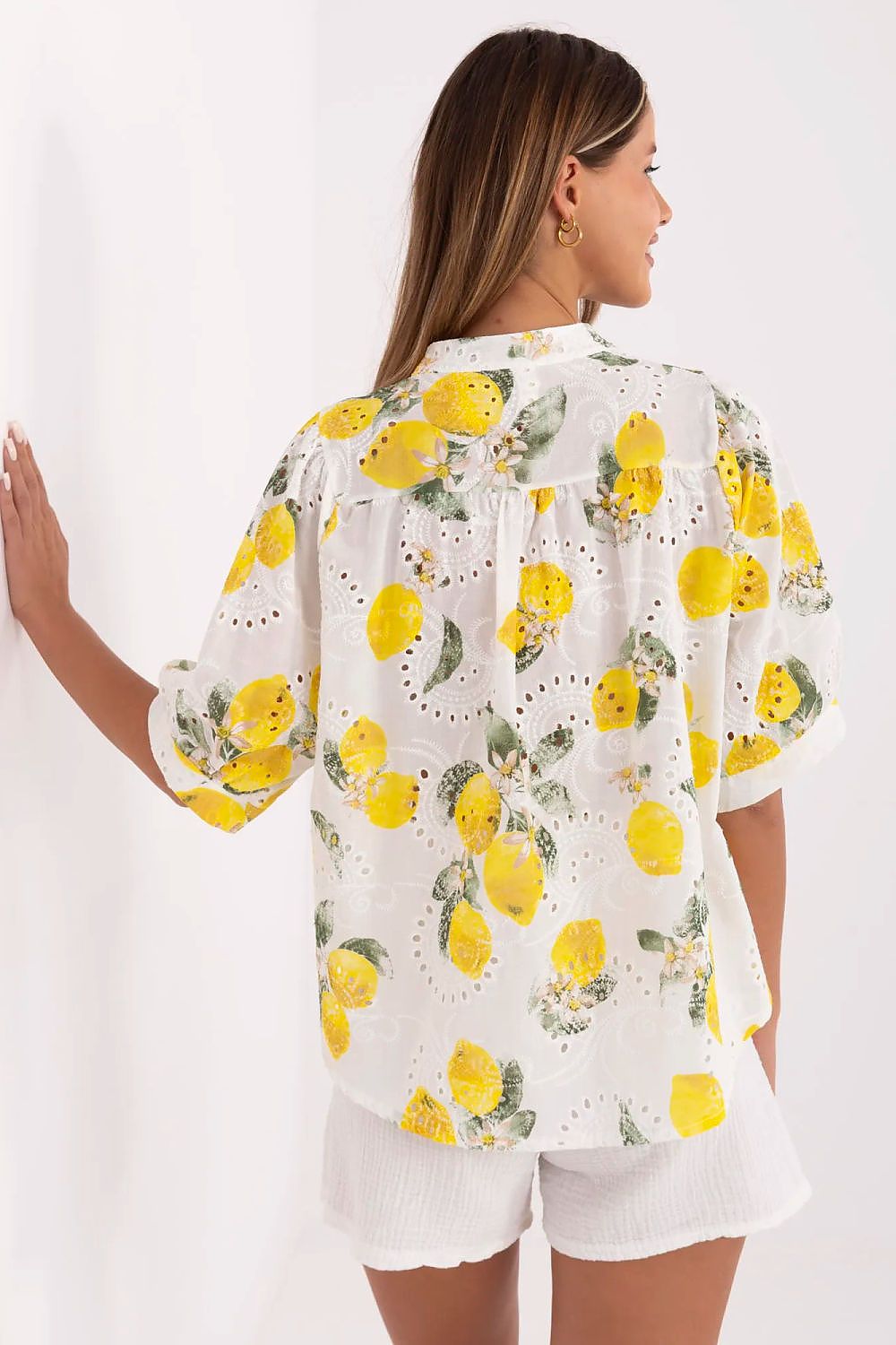  Overhemd met korte mouwen model 213782 Italy Moda 