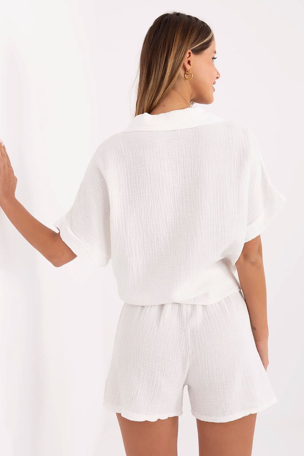  Overhemd met korte mouwen model 213868 Italy Moda 