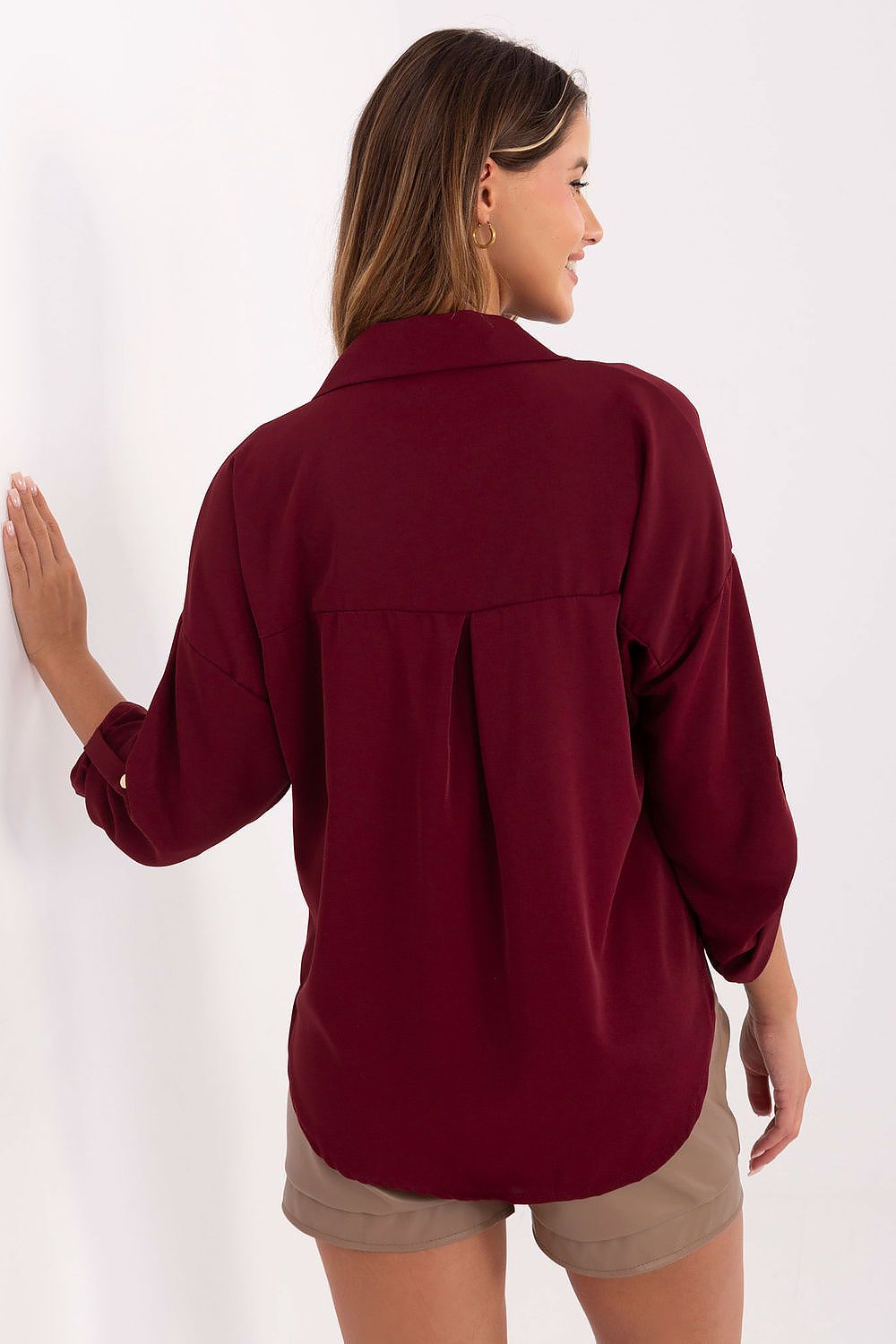  Overhemd met lange mouwen model 219049 Rue Paris 