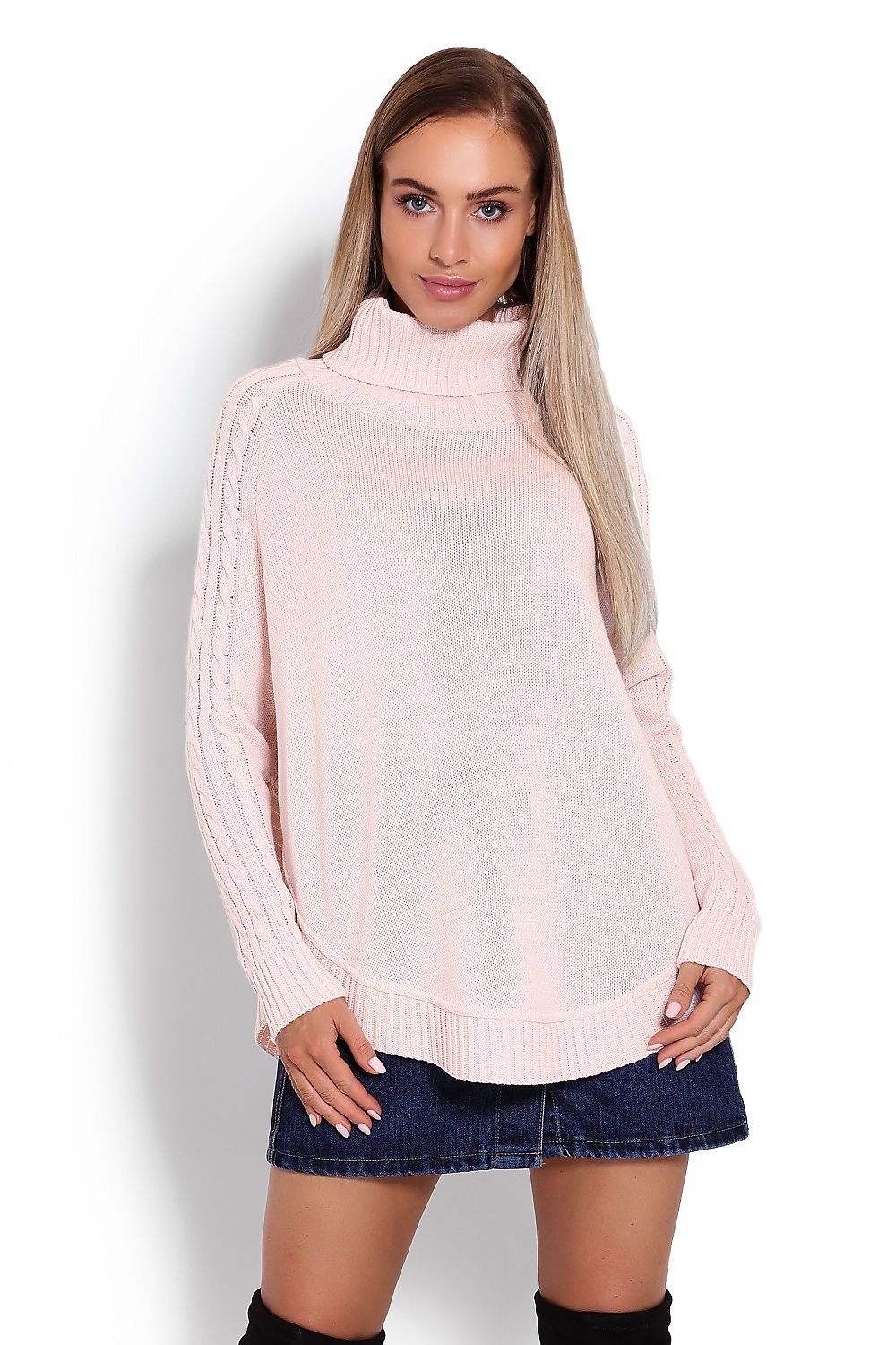  poncho model 122919 PeeKaBoo 